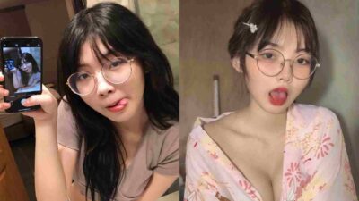 คลิปหลุดทางบ้าน แอบถ่ายนักศึกษา สาวแว่น น่ารักๆ